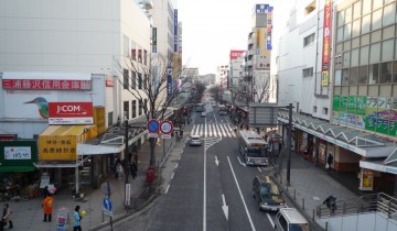 横須賀の街並み