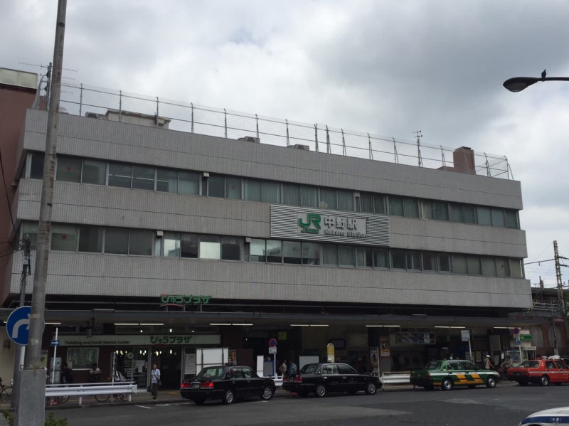中野駅の駅前写真