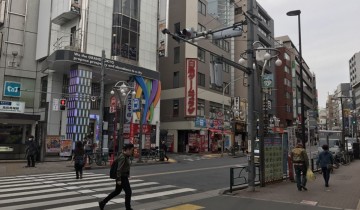 高田馬場の風景