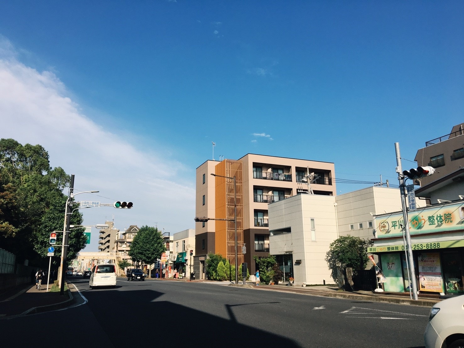 稲毛駅周辺の住宅街