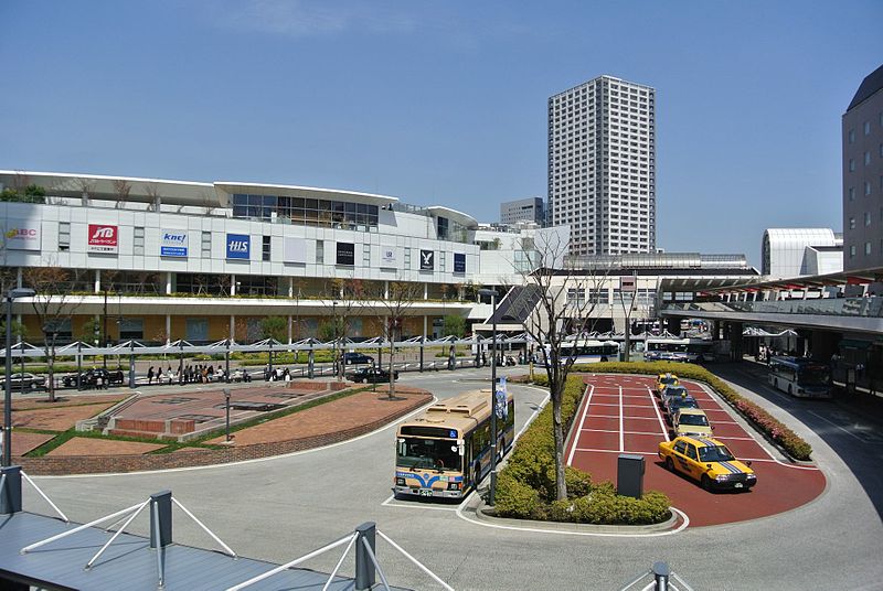 川崎駅西口北バス停