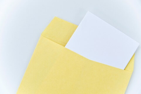 書類と封筒
