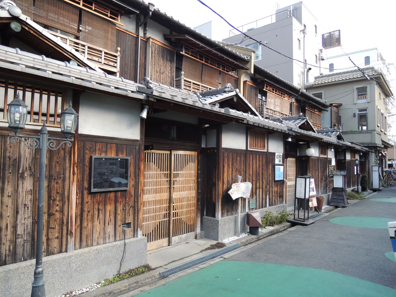 昭和町の木造家屋