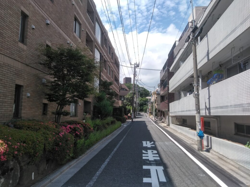 中野富士見町駅周辺の住宅街