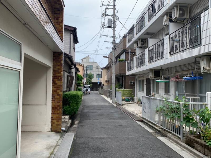 東長崎北側の住宅街