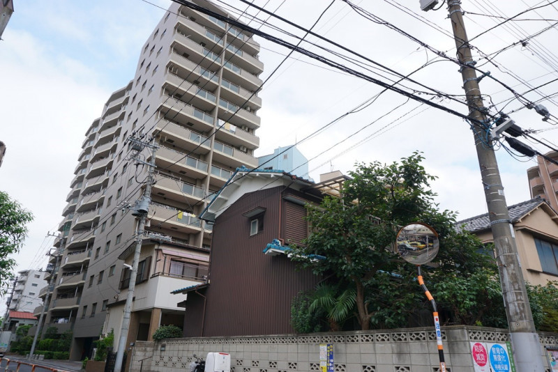 梅田通りのマンション