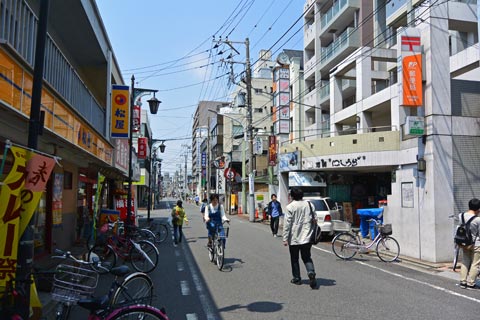 西千葉駅周辺の商店街machi-ga
