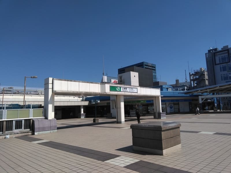 JR上野駅 パンダ橋口