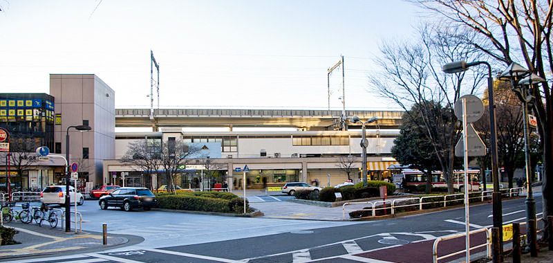 西大井駅周辺の景色