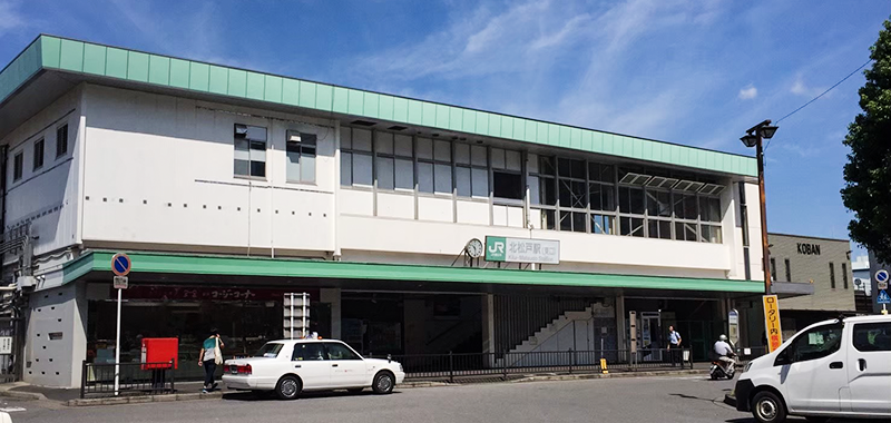 北松戸駅の外観