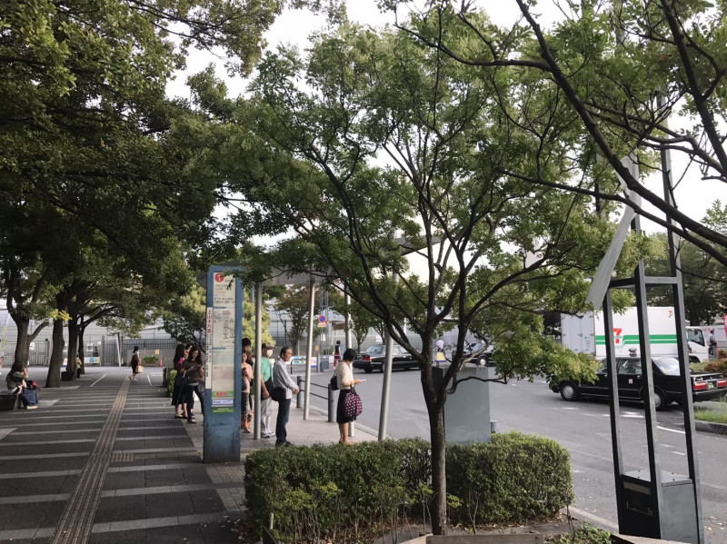 JR吹田駅北口側のバス乗り場