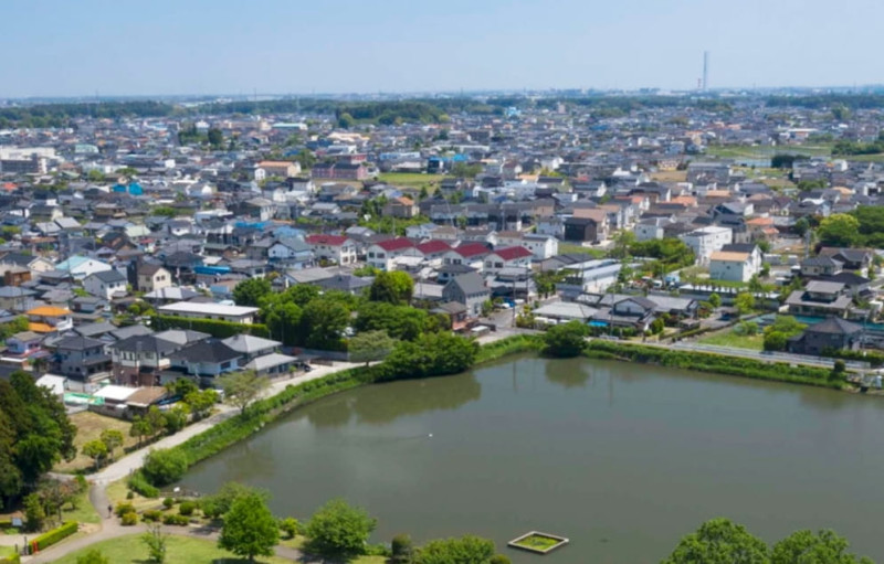 茨城県那珂市の風景