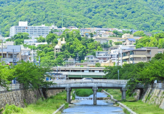 兵庫県芦屋市の風景