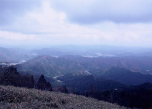 笠形山の景色