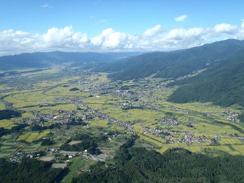 木島平村の景色