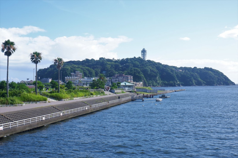 藤沢市の江ノ島の画像