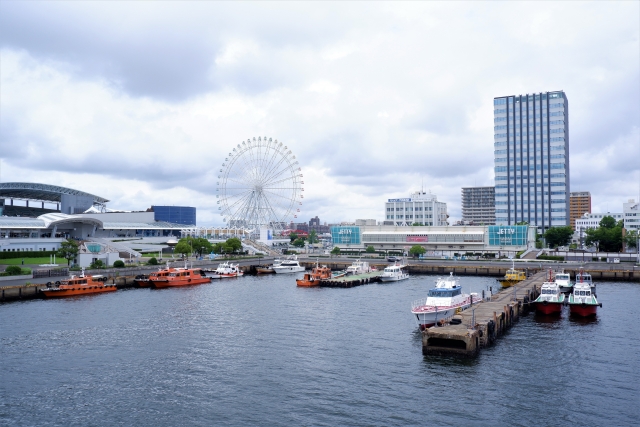 名古屋港ガーデン埠頭の風景