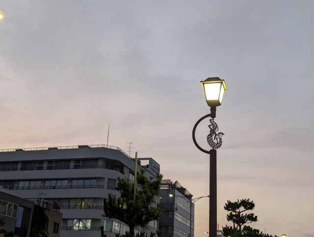 平塚市内の街灯