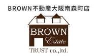BROWN不動産大阪南森町店のロゴ