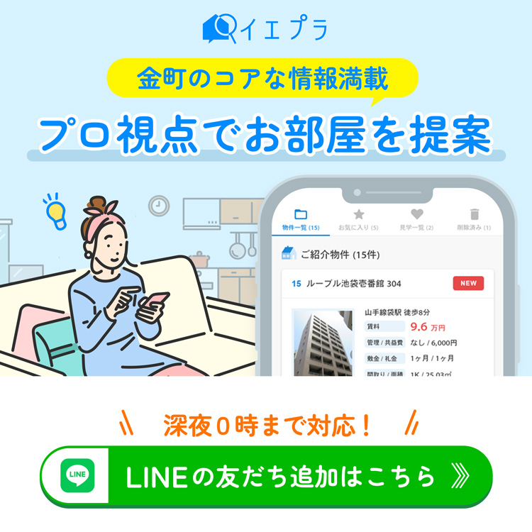 金町駅住みやすさのバナー