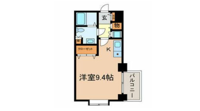 埼玉県内で家賃6万円の賃貸物件の間取り図
