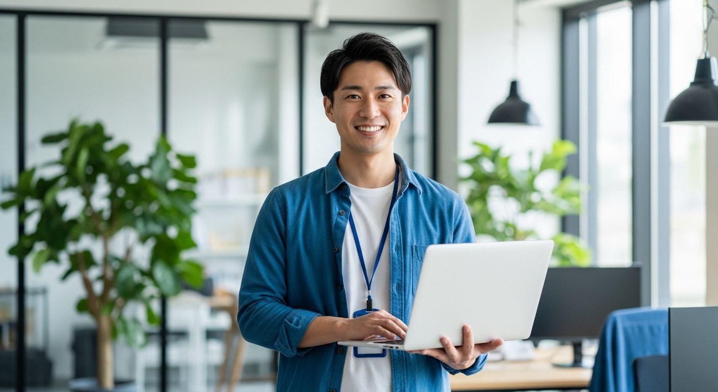 汎用_男性エンジニアのイメージ