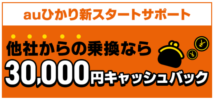 auひかり-GMOとくとくBB-解約違約金CB