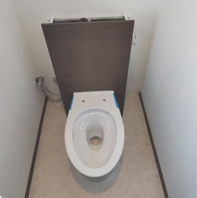 エディオンリフォーム トイレの設置