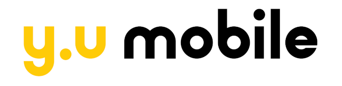 ワイユーモバイル(y.u mobile)のロゴ