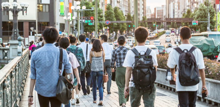 ナンパが成功しやすい場所「それなりに人通りのある道」