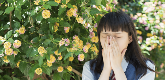 クシャミを可愛くするイメージ