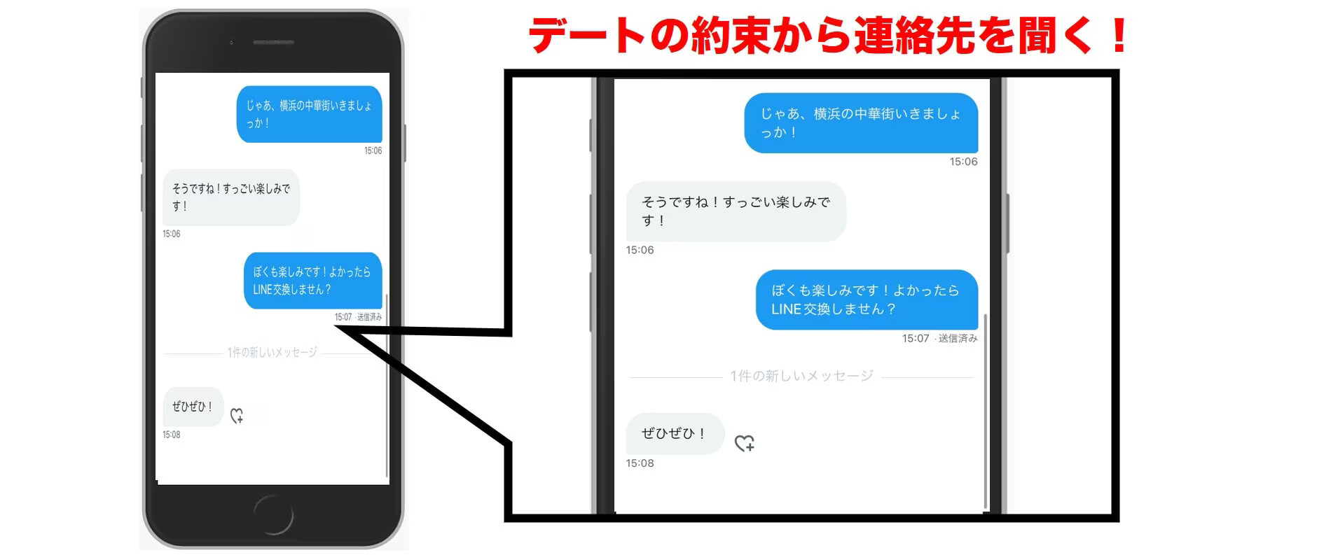 LINE・カカオトークを交換する