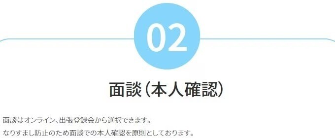 しが婚 面談 本人確認