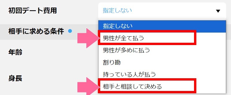 ハッピーメールの業者が設定しがちな初回デート費用