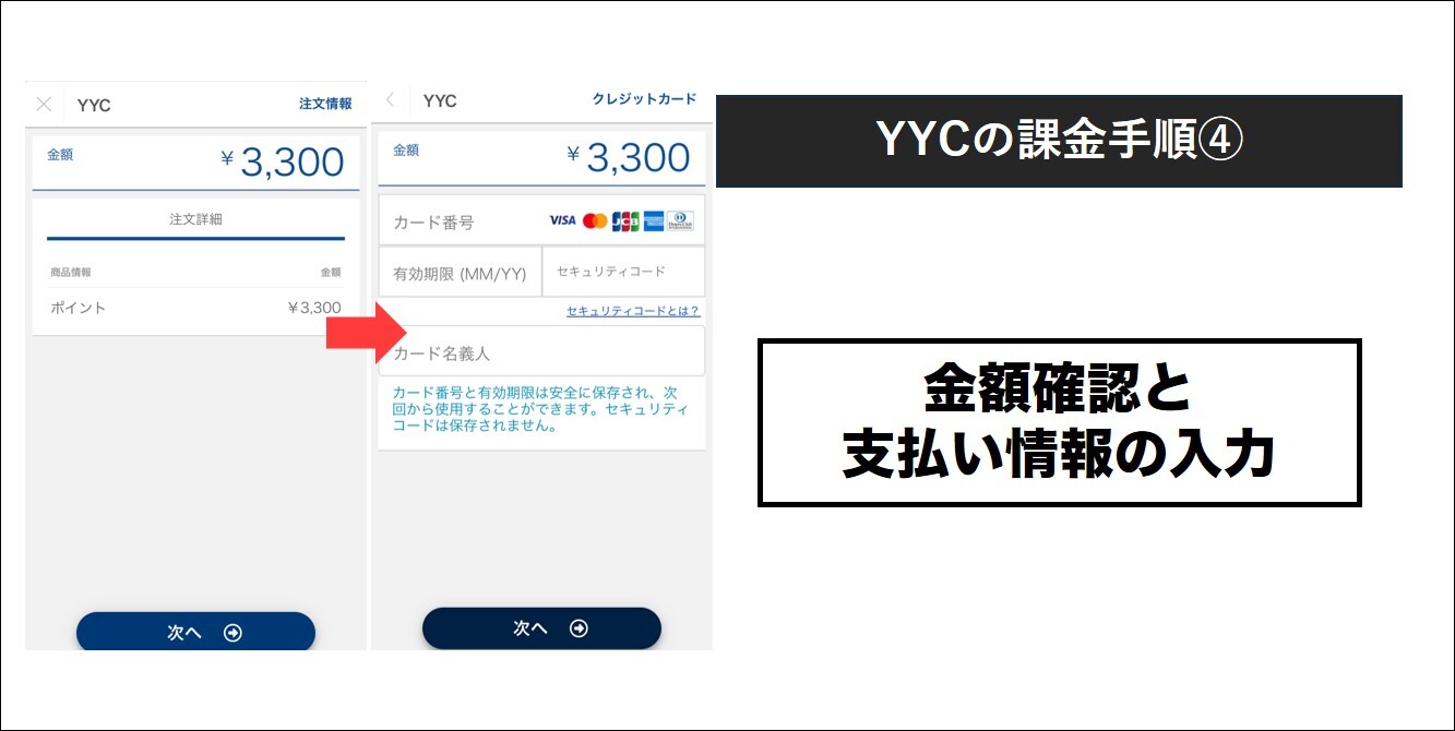 YYCの課金手順④