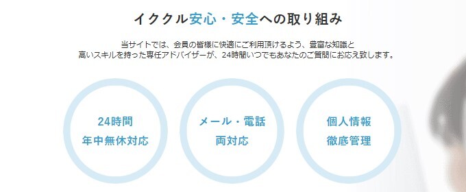 イククル24時間電話対応