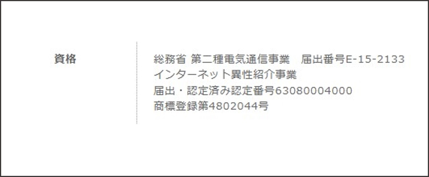 イククル インターネット異性紹介事業届出