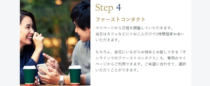 エン婚活　ファーストコンタクト