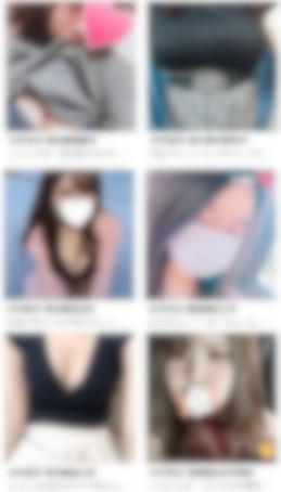 ワクワクメールで巨乳の絞り込みをした画面
