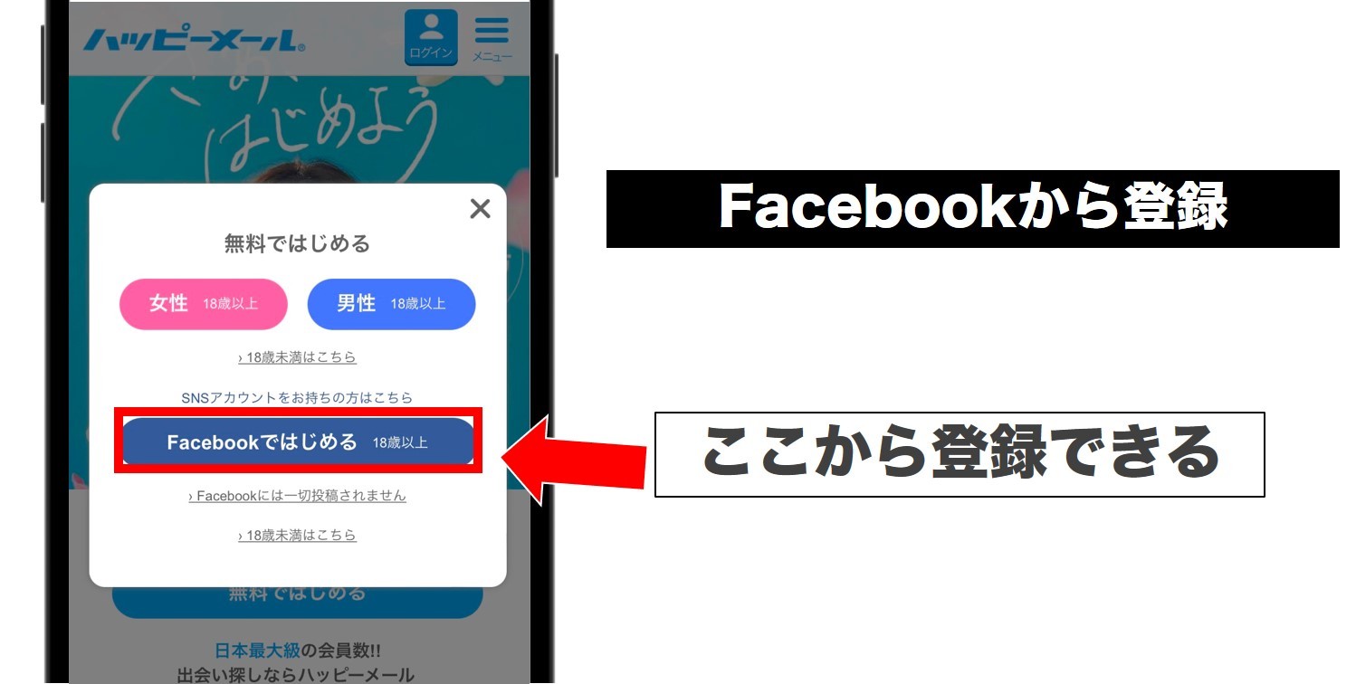 Facebookでの登録はデメリットになる