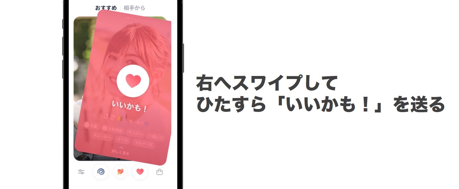 タップルの使い方の画像