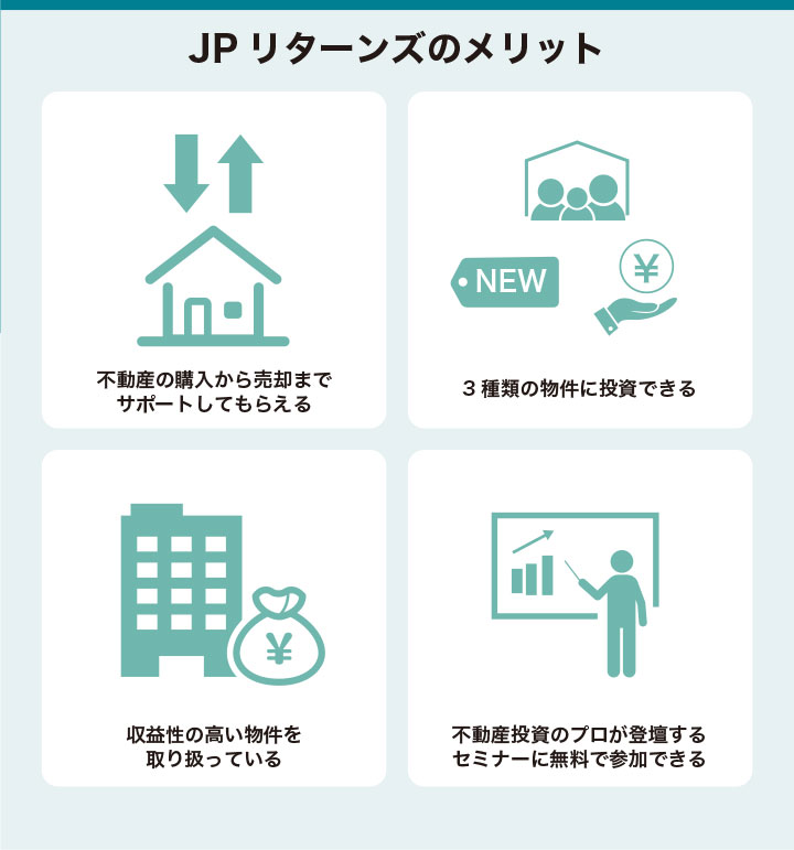 JPリターンズのメリット