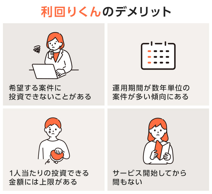 利回りくんのデメリット
