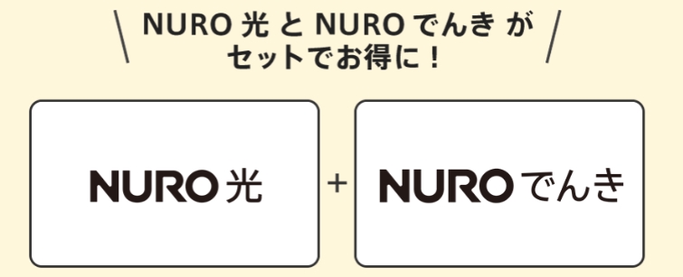 NUROでんきとNURO光のセットキャンペーン